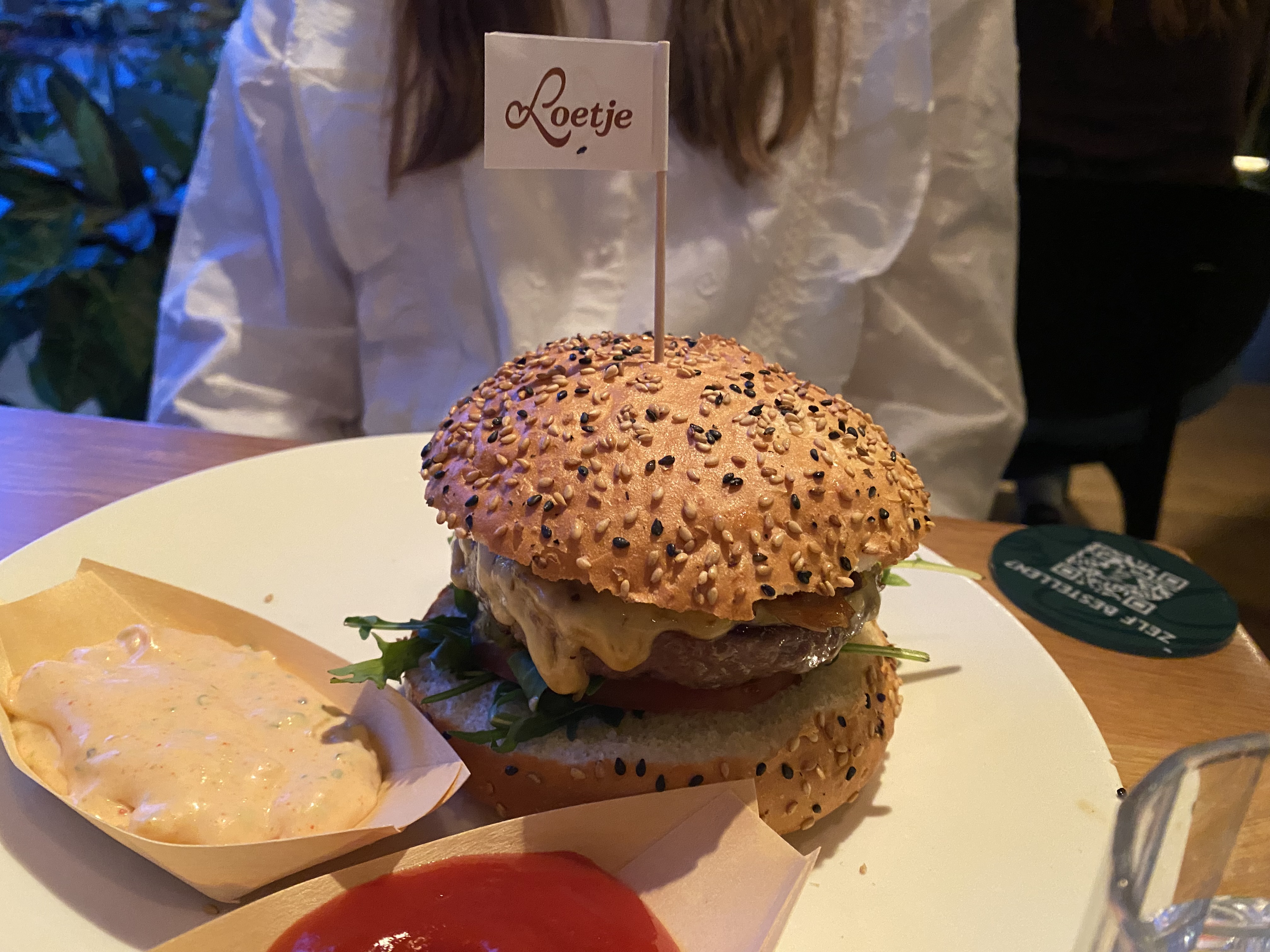 Loetje’s burger